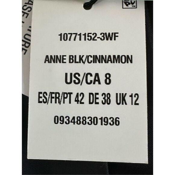 Anne Klein Women’s Black/Cinnamon Mandarin Collar Jacket Size 8 - Picture 7 of 15